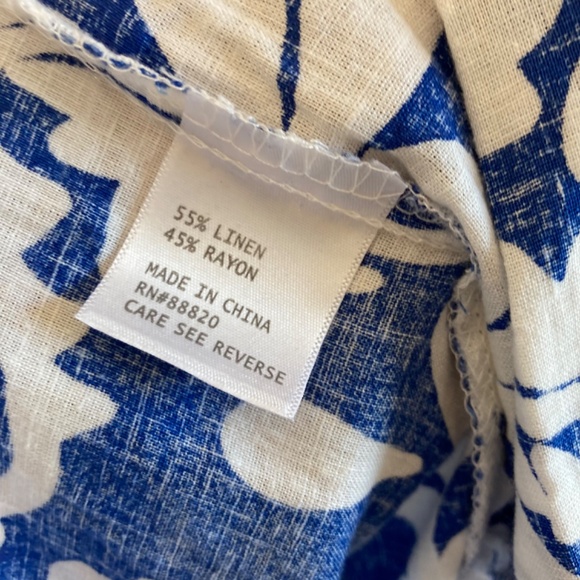 Christian Siriano women’s linen blend pants - Picture 3 of 8